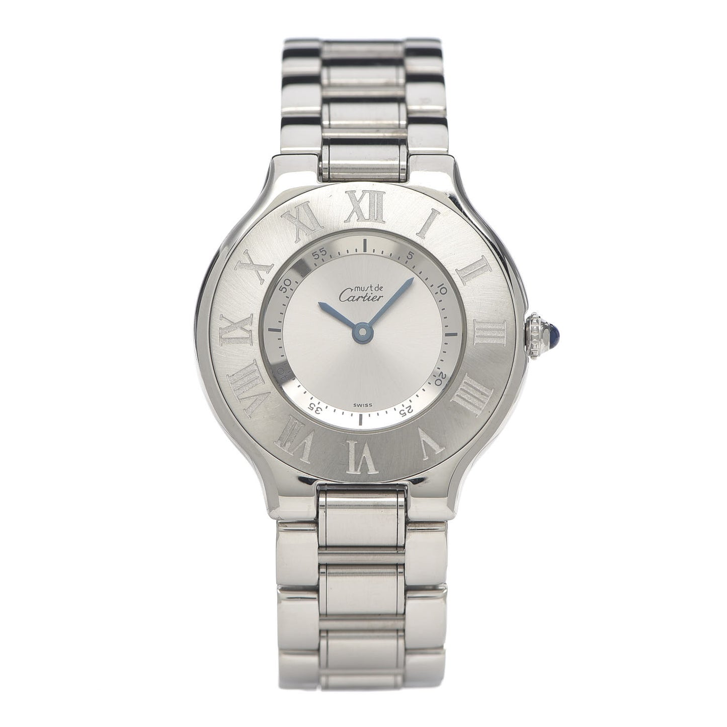 Stainless Steel 31mm Must De 21 Quartz Watch