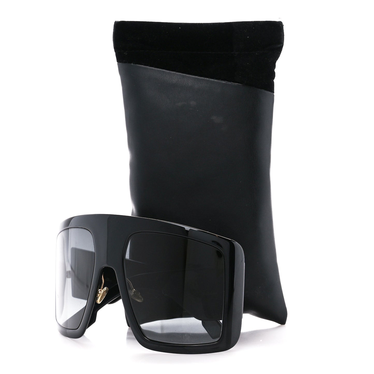 Acetate DiorSo Light 1 Shield Sunglasses Black