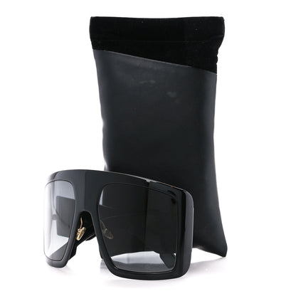 Christian Dior Acetate DiorSo Light 1 Shield Sunglasses Black 10 of 10