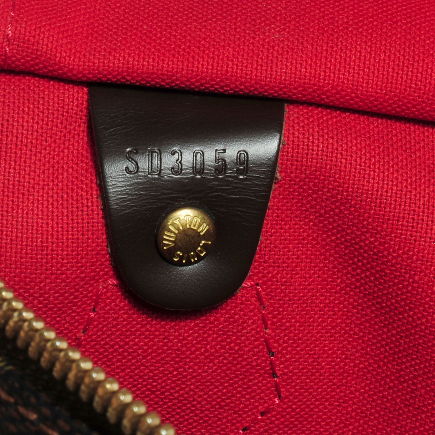 Louis Vuitton Damier Ebene Speedy 30 6 of 7