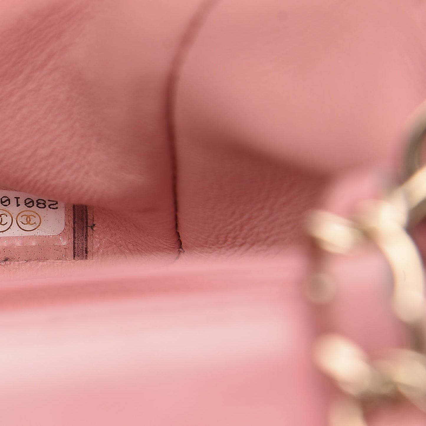 Tweed Braid Mini Flap White Pink