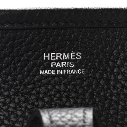 Hermes Taurillon Clemence Evelyne III PM Black 6 of 11