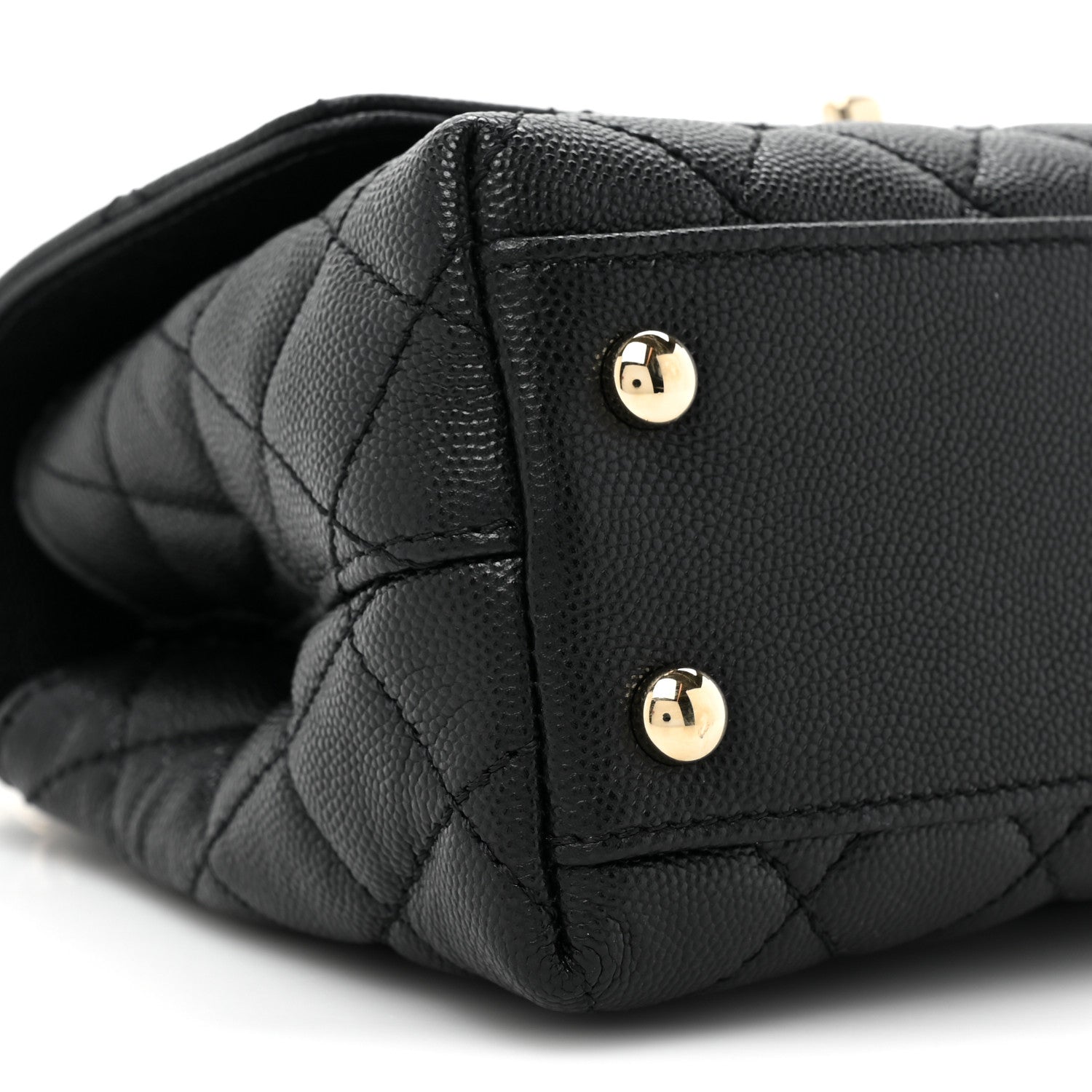 Chanel Caviar Quilted Mini Coco Handle Flap Black 11 of 11