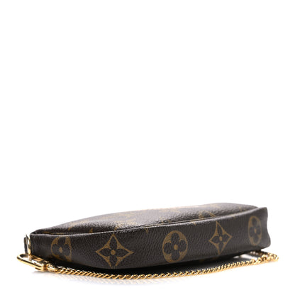 Louis Vuitton Monogram Complice Trunks and Bags Mini Pochette Accessories Beige 4 of 7