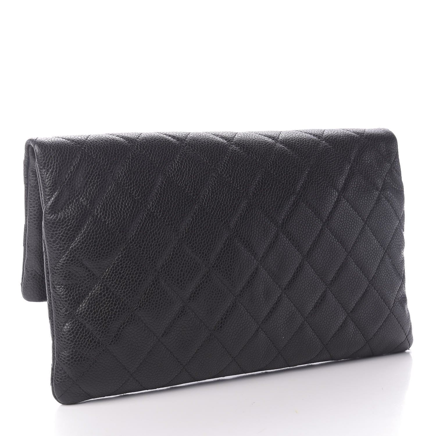 Chanel Caviar Quilted CC Beauty Clutch Black 3 of 11