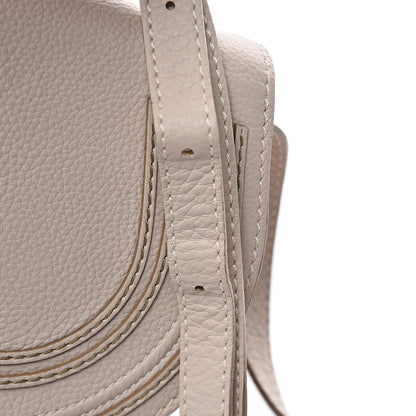 Chloe Calfskin Mini Marcie Round Crossbody Bag Abstract White 10 of 10