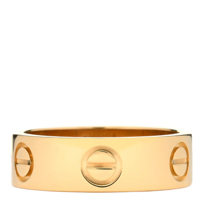 Cartier 18K Yellow Gold 5.5mm LOVE Ring 50 5.25 1 of 4