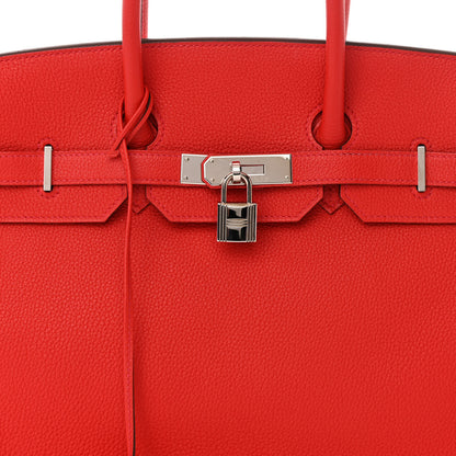 Hermes Togo Birkin 35 Capucine 13 of 19