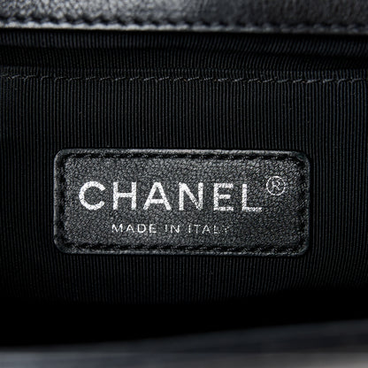 Chanel Lambskin Quilted Medium Boy Flap Black 6 of 10