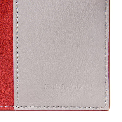 Celine Grained Calfskin Strap Passport Cover Pop Red 6 of 8
