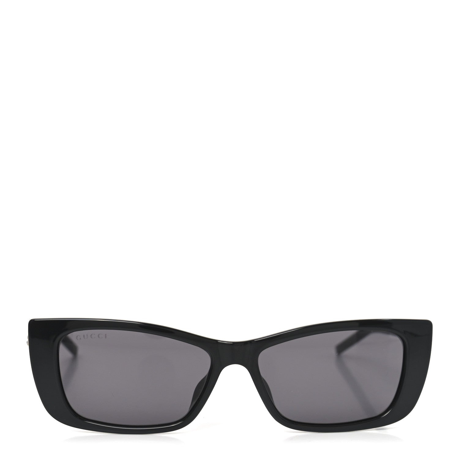 Gucci Acetate Crystal Rectangle Sunglasses GG1681S Black 4 of 14
