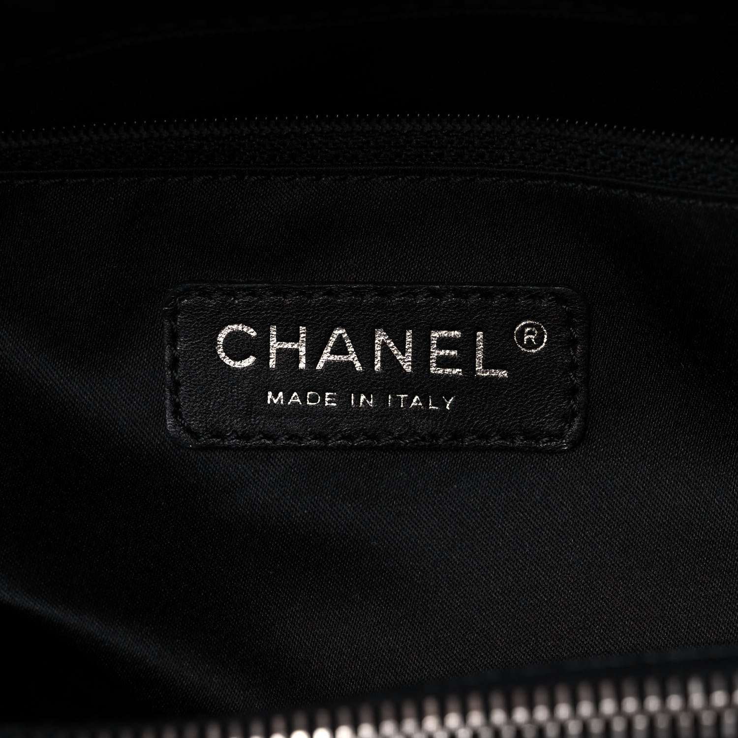 Chanel Caviar Quilted Grand Shopping Tote GST Black 6 of 15