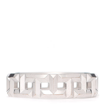 Tiffany 18K White Gold T True Wide Ring 57 8 3 of 5