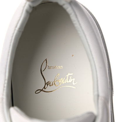 Christian Louboutin Canvas Simplerui Flat Sneakers 42 White 8 of 12