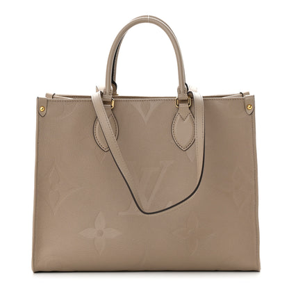 Louis Vuitton Empreinte Monogram Giant Onthego MM Tourterelle 1 of 9