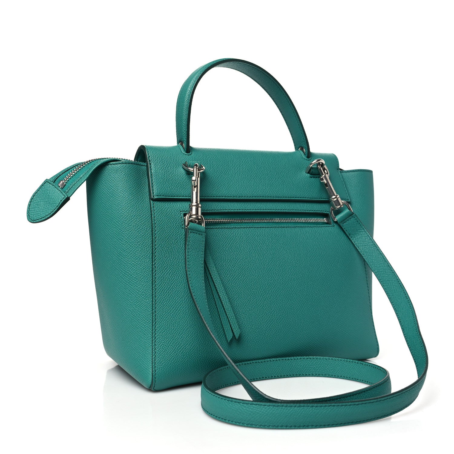 Celine Grained Calfskin Micro Belt Bag Cactus 3 of 10