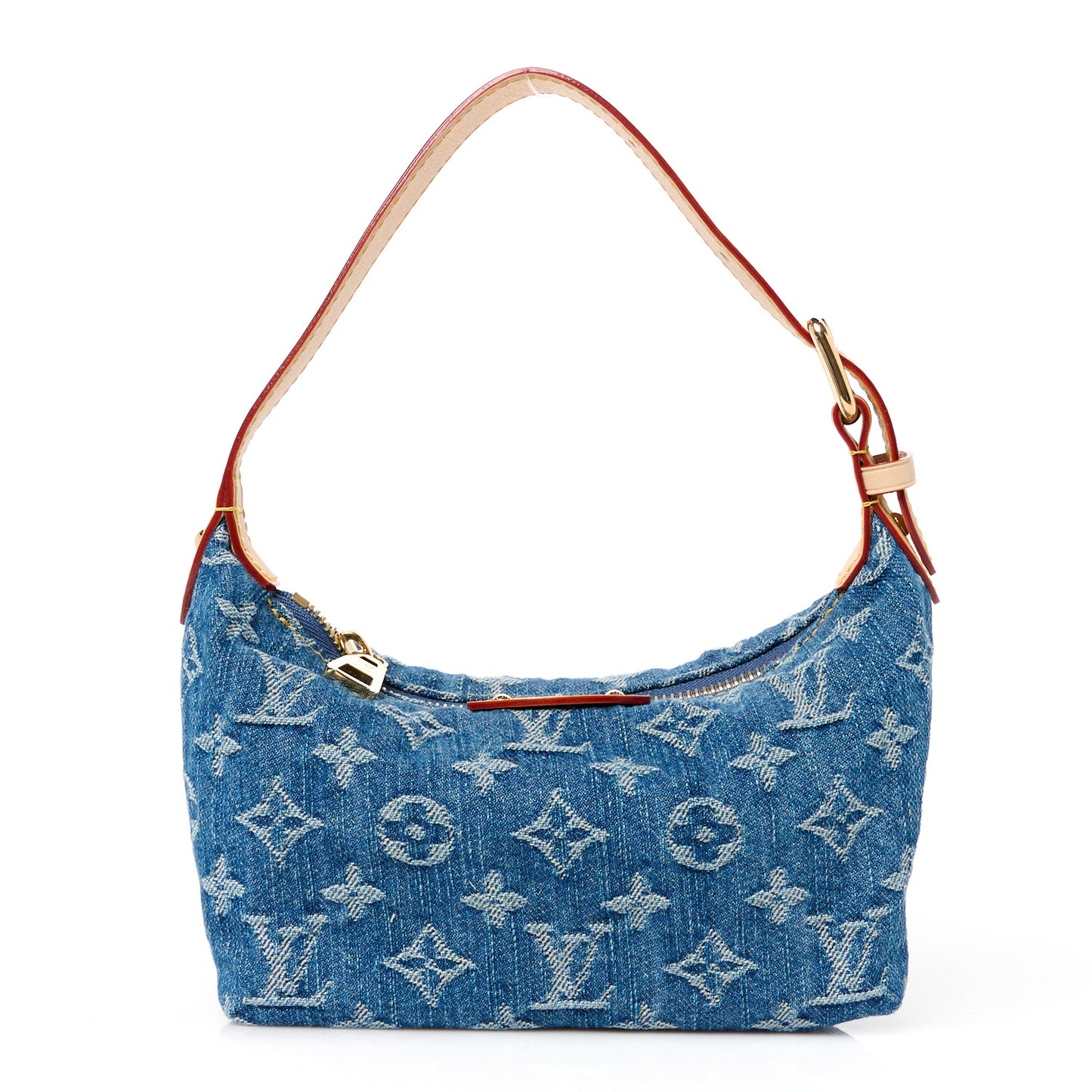 Monogram Denim Hills Pochette Blue
