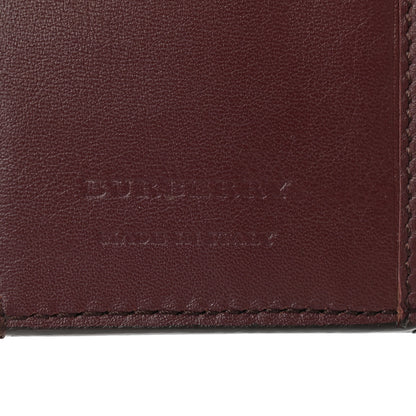 Burberry House Check Wallet Burgundy 6 of 6