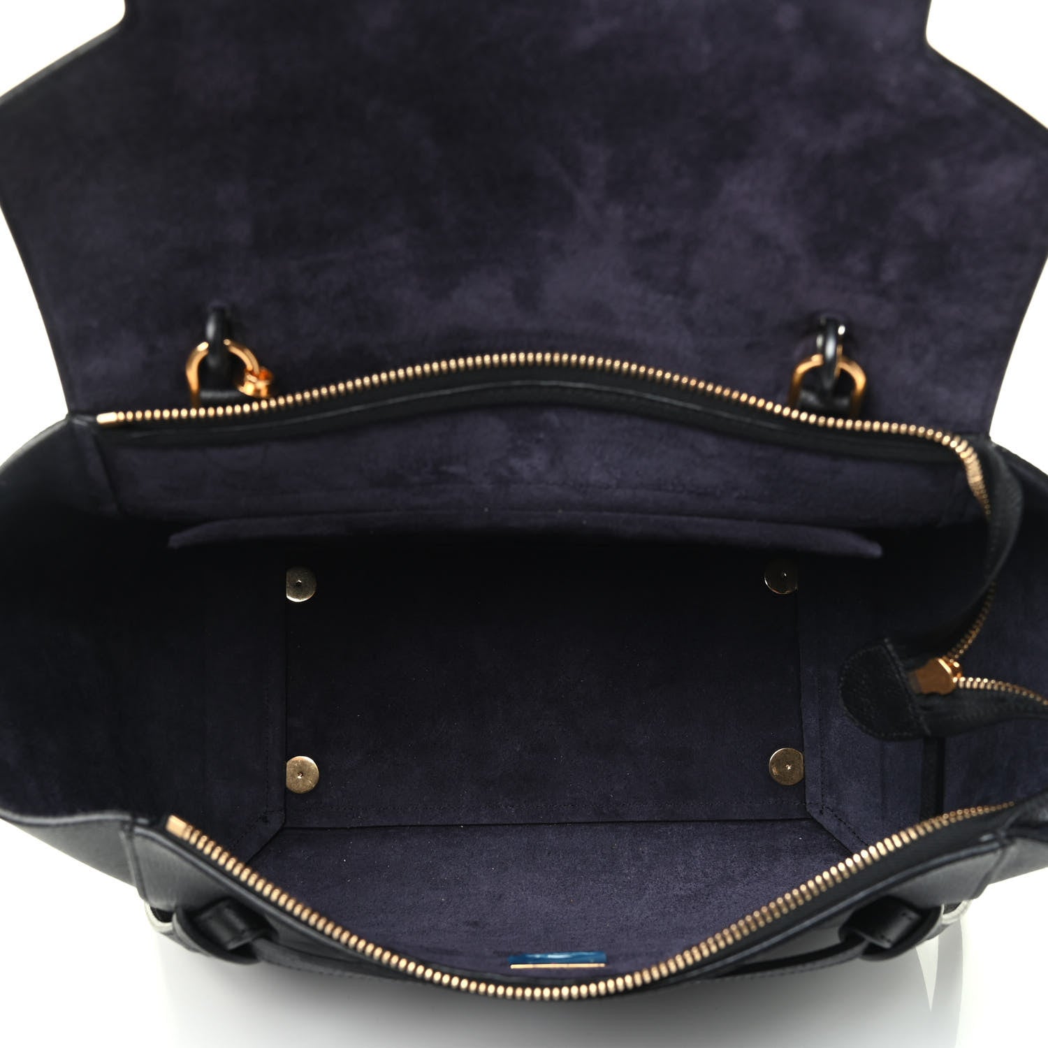 Celine Grained Calfskin Mini Belt Bag Black 3 of 3