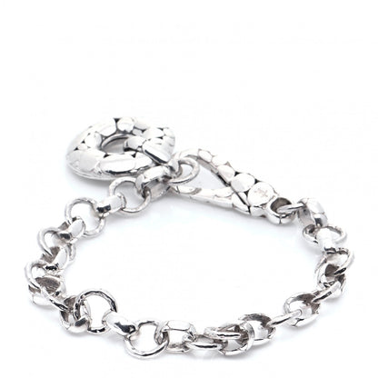 John Hardy Sterling Silver Kali Pebbled Charm Bracelet 1 of 5