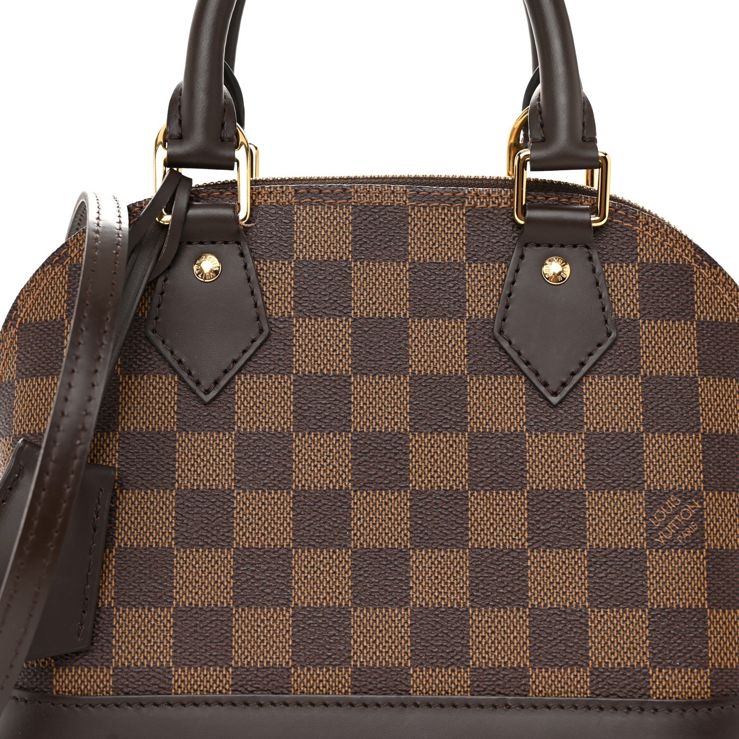 Louis Vuitton Damier Ebene Alma BB 7 of 10