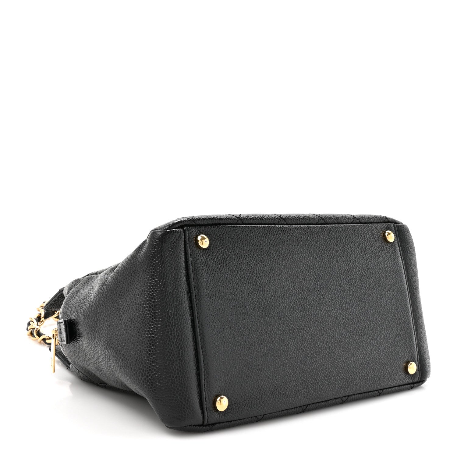 Chanel Caviar Quilted Petit Timeless Tote PTT Black 4 of 10