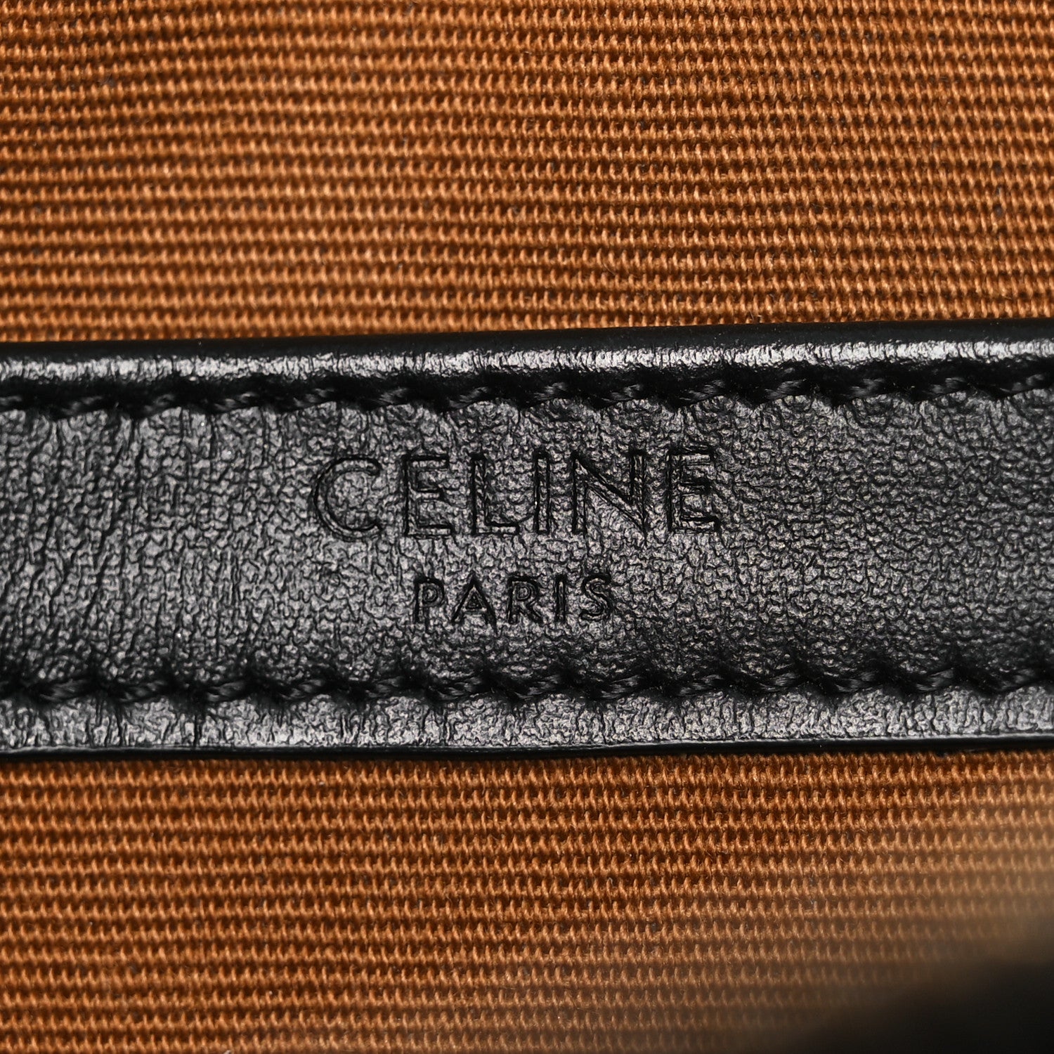 Celine Triomphe Canvas Medium Messenger Bag Black 5 of 10