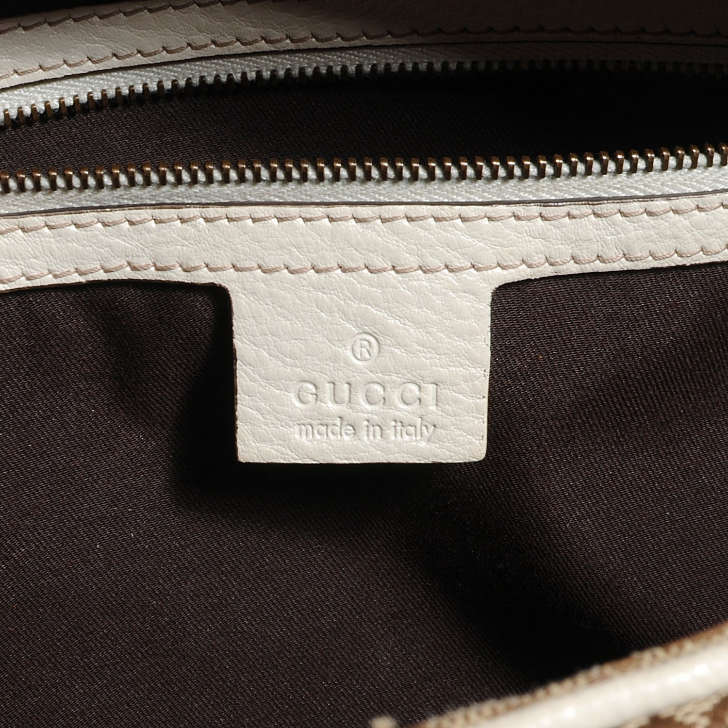Gucci Monogram Interlocking Medium Boston White 6 of 7