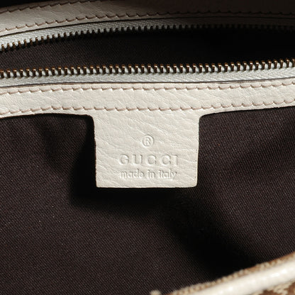 Gucci Monogram Interlocking Medium Boston White 6 of 7
