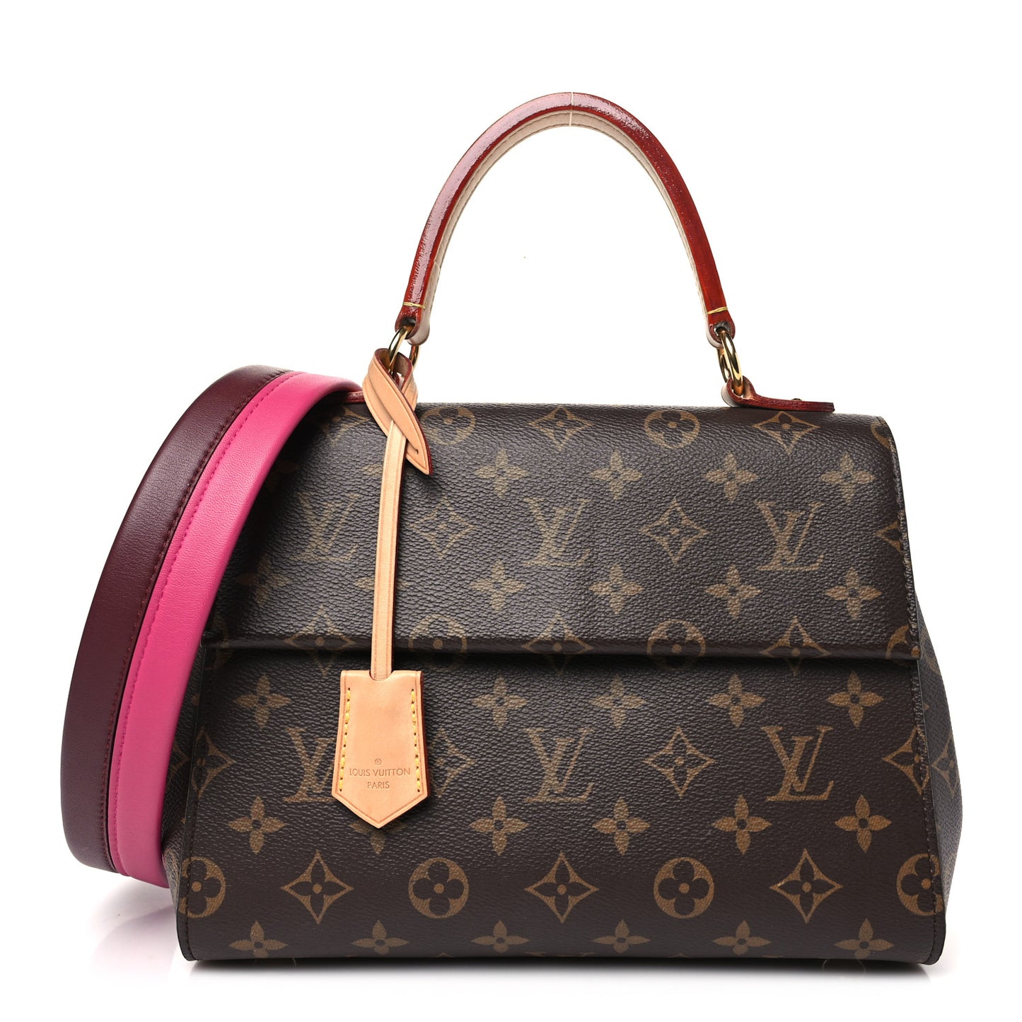Monogram Cluny BB Bordeaux Fuchsia