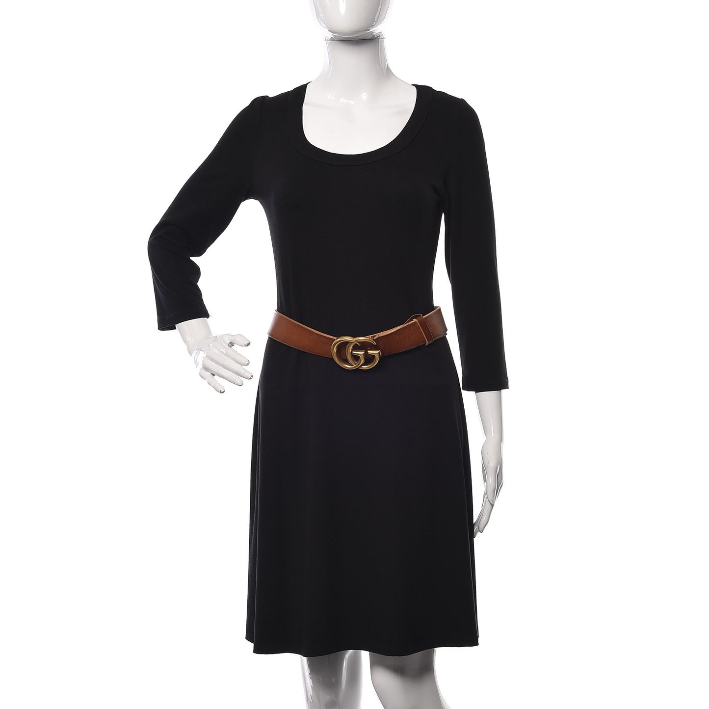 Faded Calfskin Double G 40mm Belt 80 32 Cuir