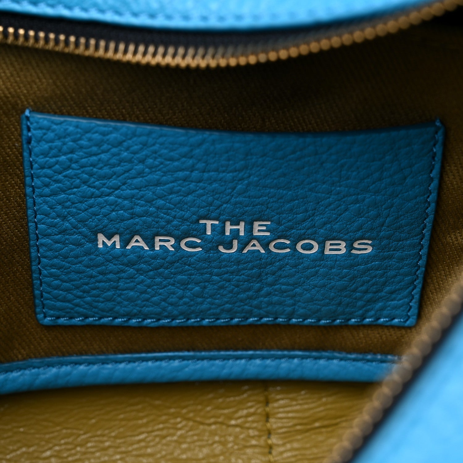 Marc Jacobs Grained Calfskin Small The Tote Bag Barrier Reef 6 of 9