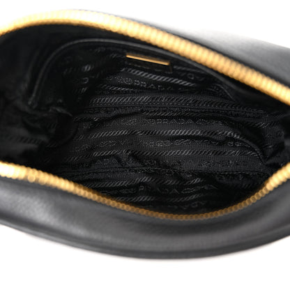 Prada Vitello Daino Camera Crossbody Black 5 of 11