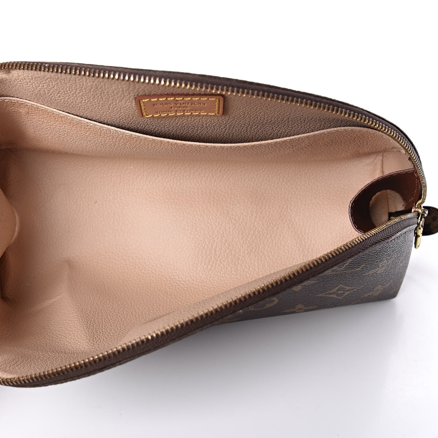 Louis Vuitton Monogram Trousse Demi Ronde 7 of 10