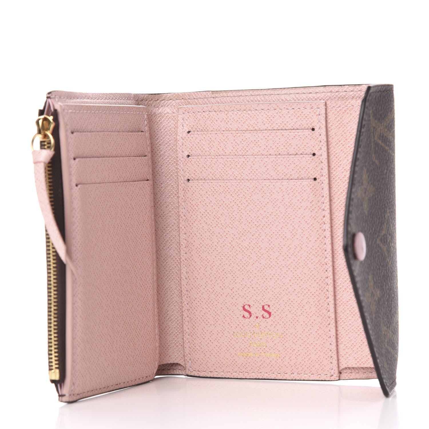 Louis Vuitton Monogram Victorine Wallet Rose Ballerine 5 of 6