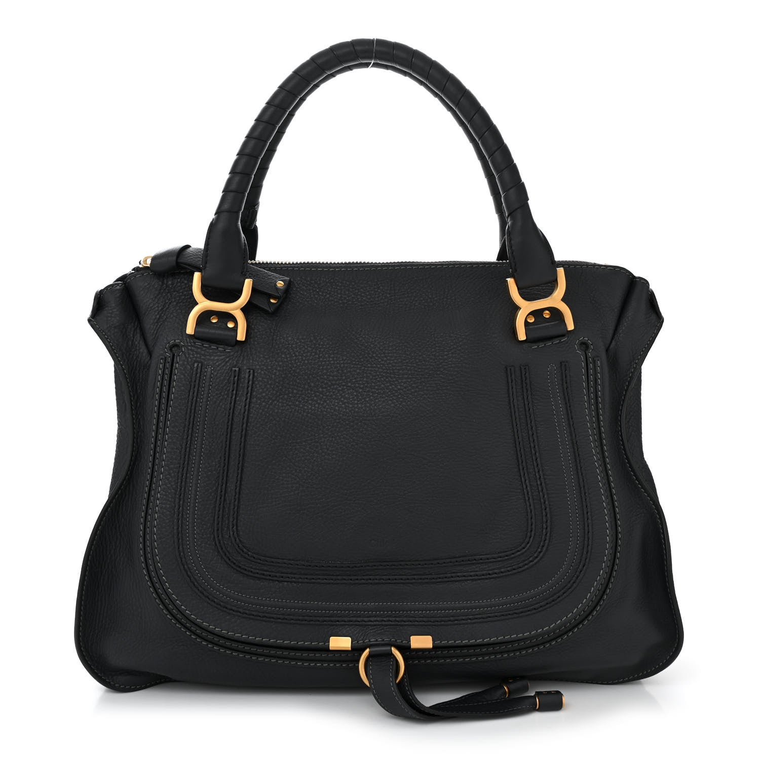 Chloe Calfskin Large Marcie Satchel Overseas 1 of 10