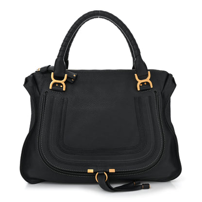 Chloe Calfskin Large Marcie Satchel Overseas 1 of 10