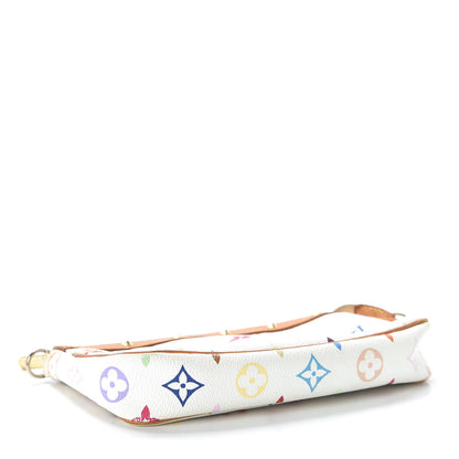 Louis Vuitton Monogram Multicolor Pochette Accessories White 4 of 9