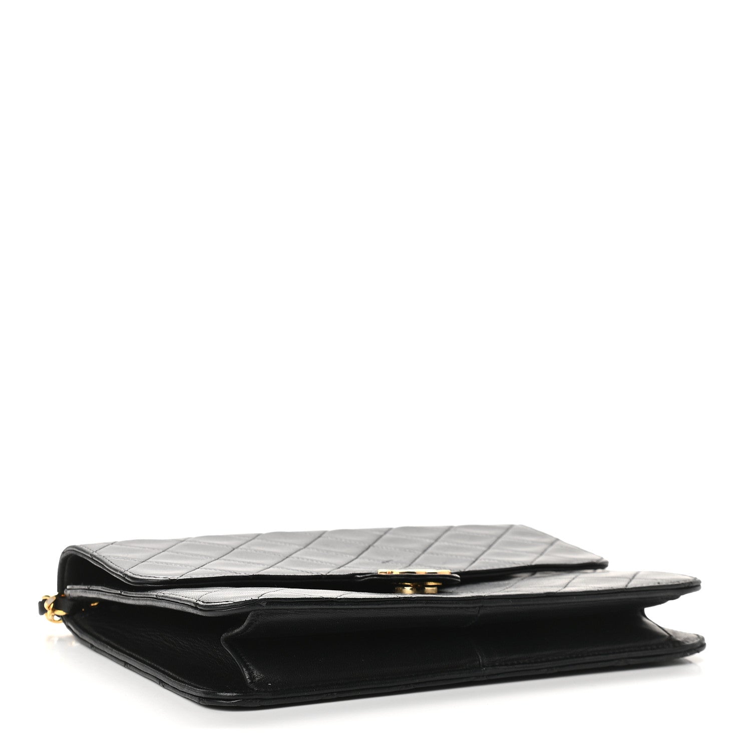 Chanel Lambskin Quilted Small Single Flap Black 3 of 11