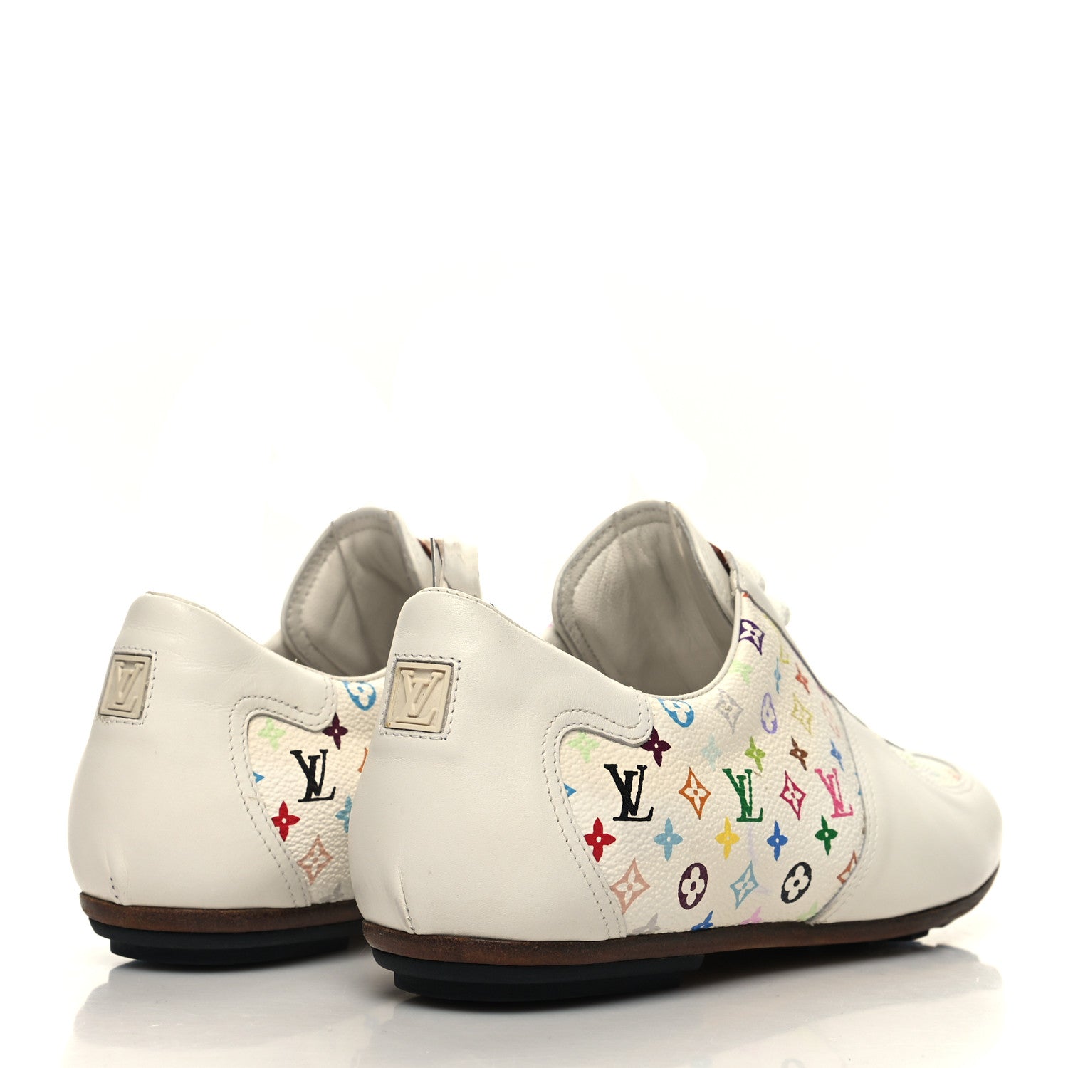 Louis Vuitton Monogram Multicolor Sneakers 39 White 4 of 8