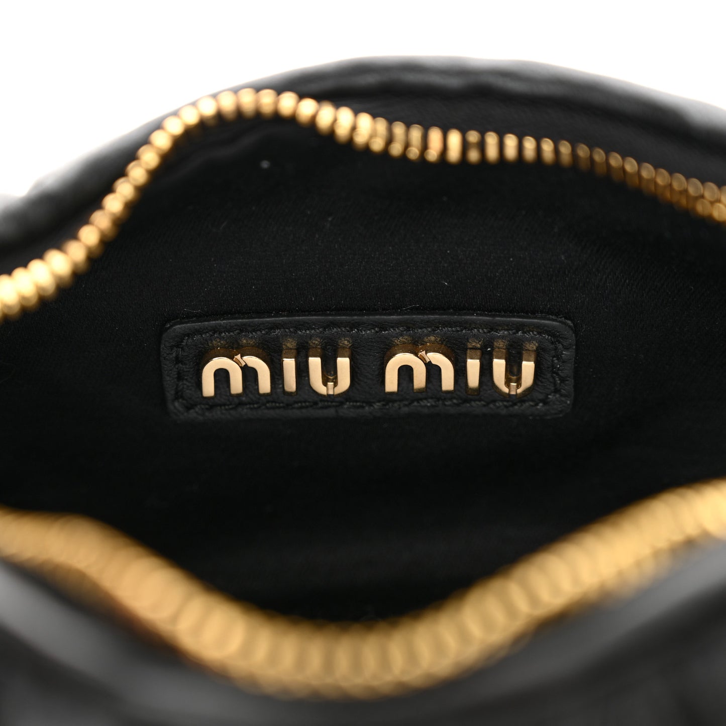 Nappa Matelasse Mini Wander Hobo Black