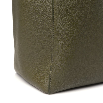 Celine Soft Grained Calfskin Sangle Bucket Bag Light Khaki 11 of 13