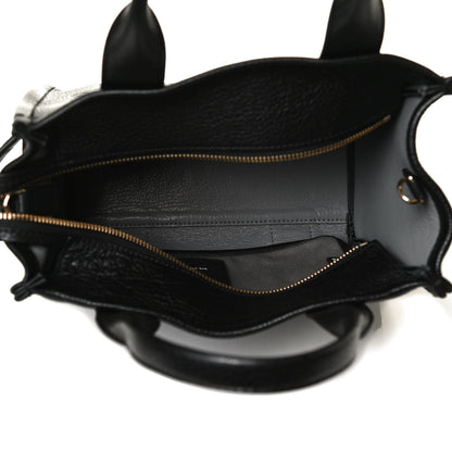 Marc Jacobs Grained Calfskin Small The Tote Bag Black 5 of 14