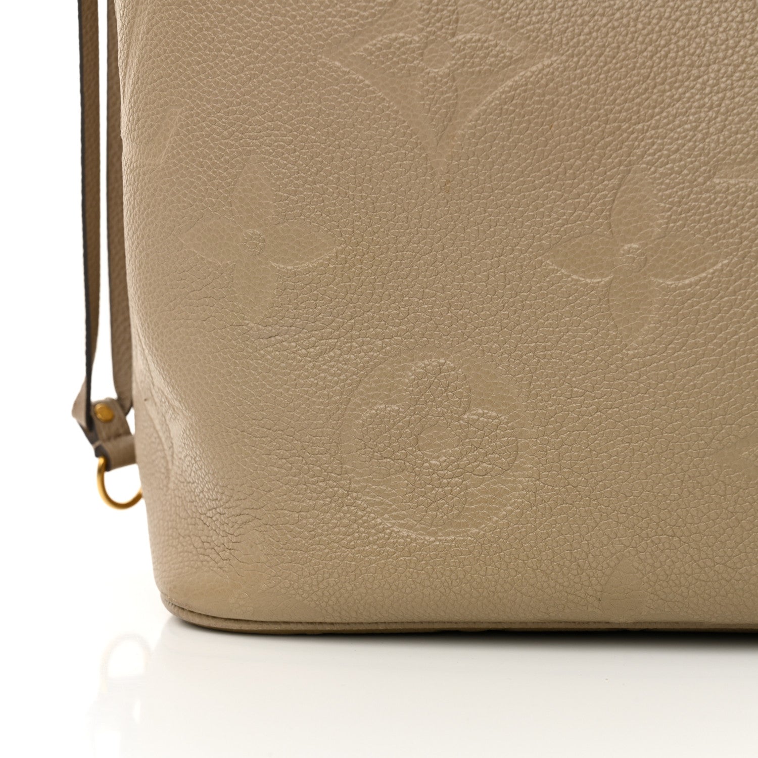 Louis Vuitton Empreinte Monogram Giant Neverfull MM Tourterelle 14 of 17