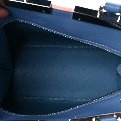 Fendi Vitello Dolce Mini 3jours Tote Blue 5 of 8