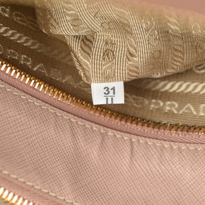 Prada Saffiano Medium Galleria Double Zip Tote Cammeo 9 of 10