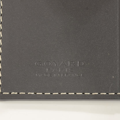 Goyard Goyardine Saint Marc Folding Card Case Grey 7 of 7
