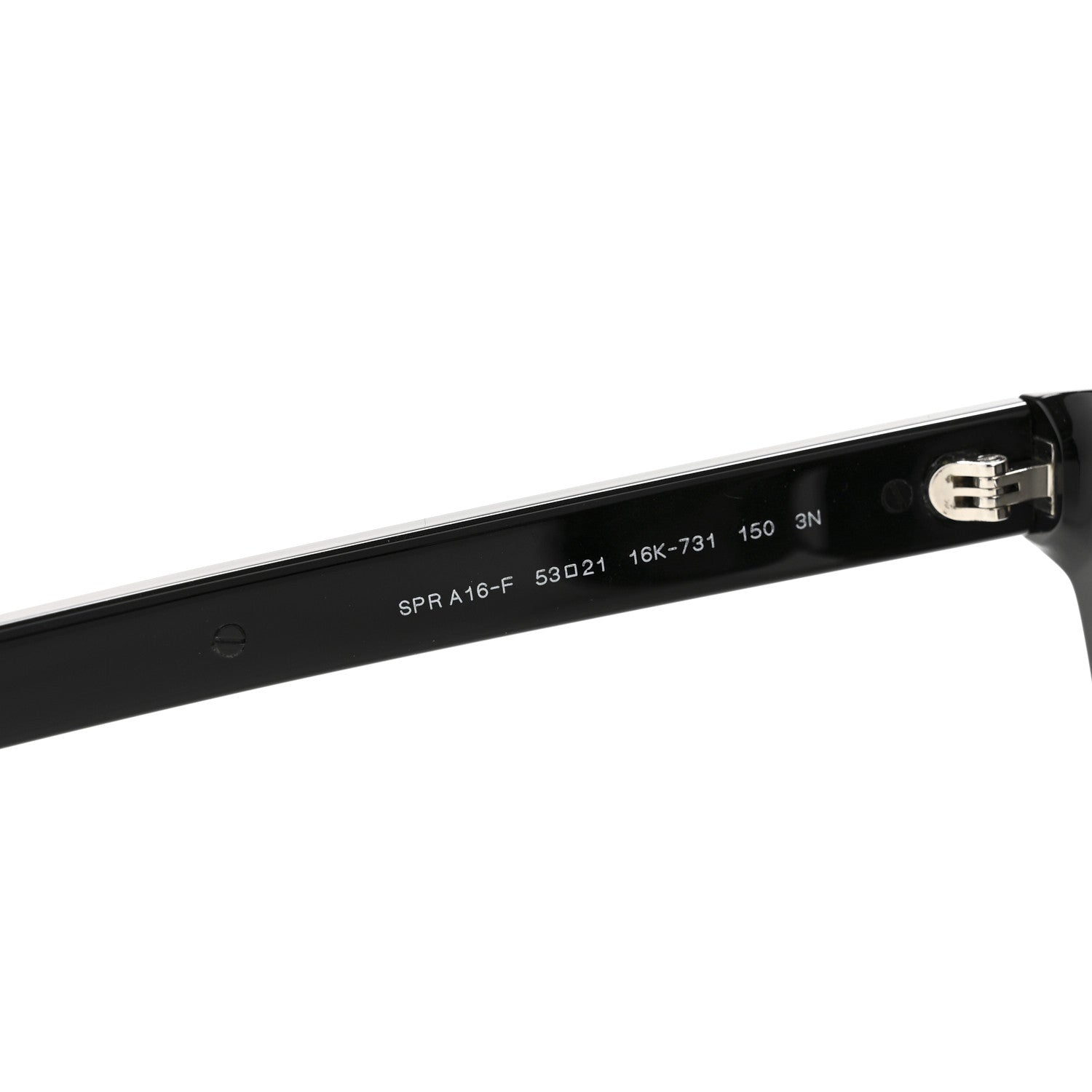 Prada Acetate Sunglasses SPR A16-F Black 6 of 8