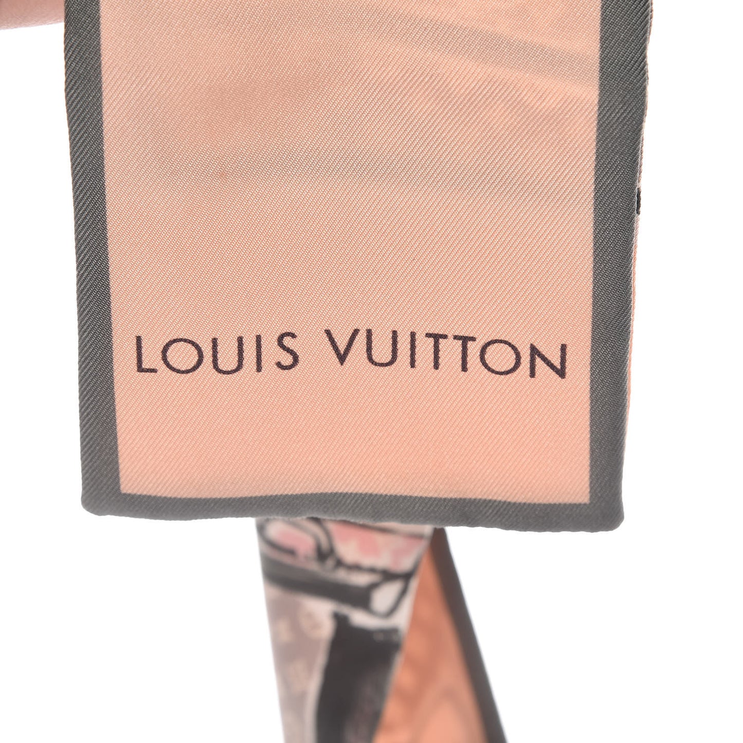 Silk Monogram Trunks Bandeau Rose Poudre