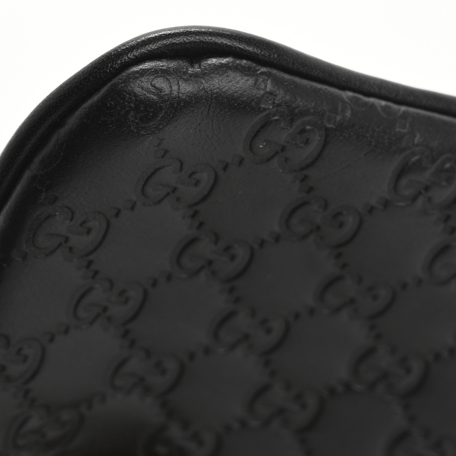 Gucci Microguccissima Key Ring Coin Case Black 12 of 12